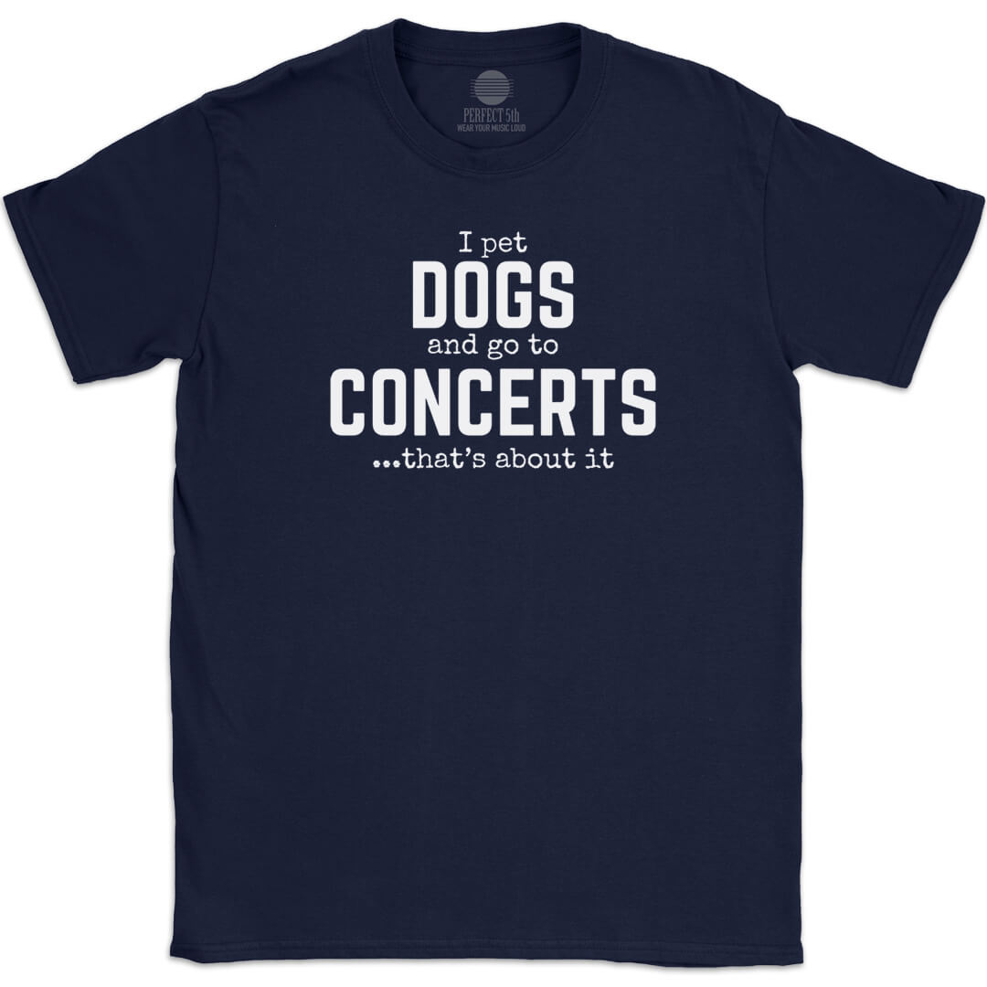 DOGS & CONCERTS T-SHIRT