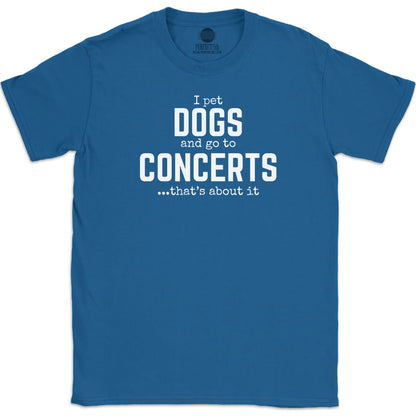DOGS & CONCERTS T-SHIRT