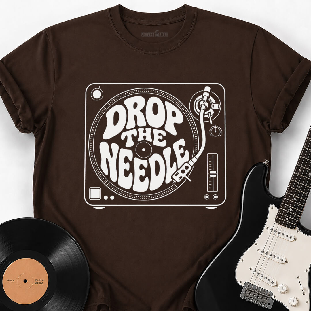DROP THE NEEDLE T-SHIRT
