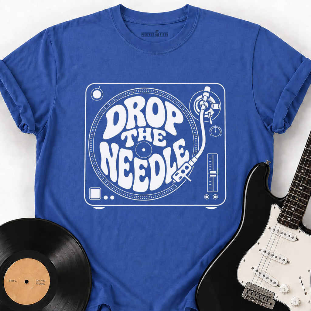 DROP THE NEEDLE T-SHIRT