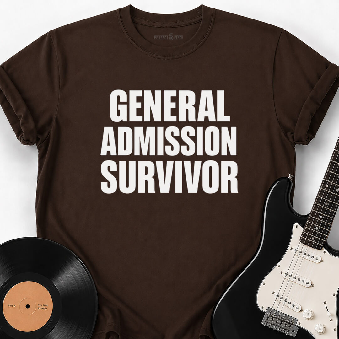 GENERAL ADMISSION SURVIVOR T-SHIRT