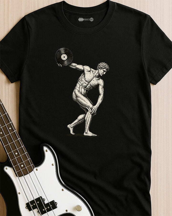 Discobolus of Vinyl T-Shirt