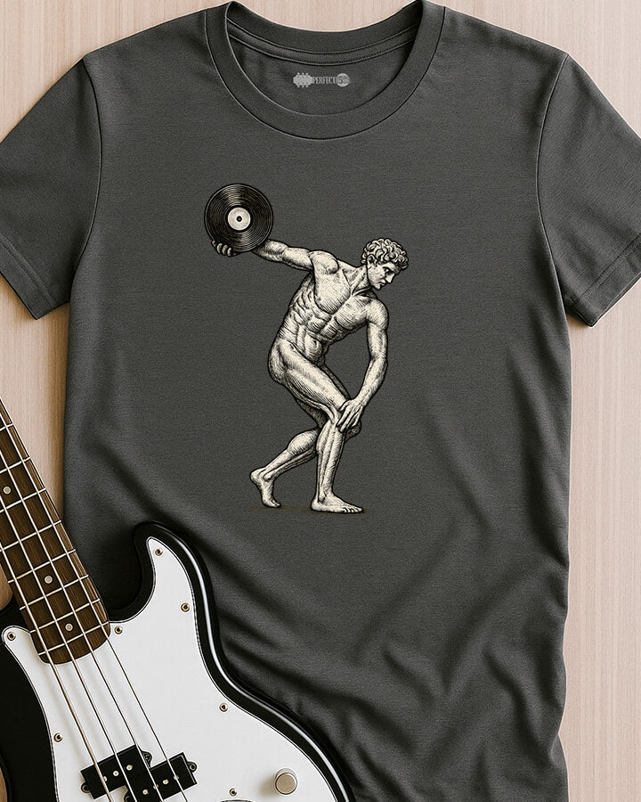 Discobolus of Vinyl T-Shirt