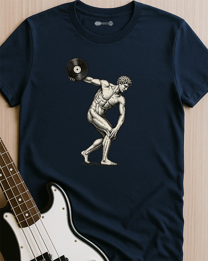 Discobolus of Vinyl T-Shirt