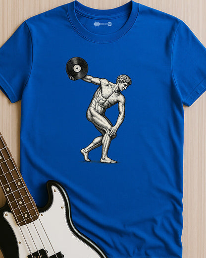 Discobolus of Vinyl T-Shirt
