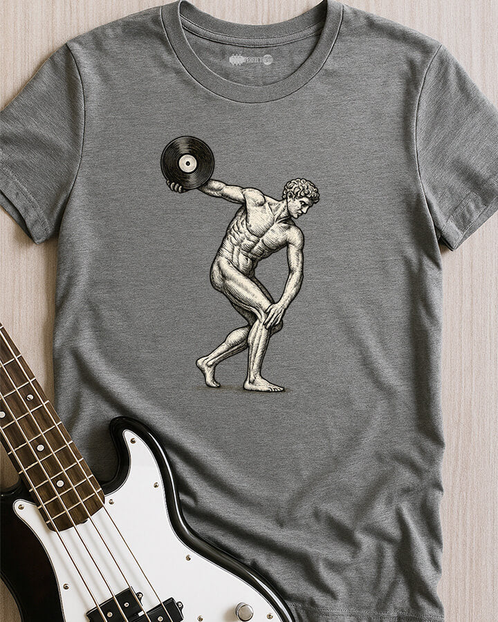Discobolus of Vinyl T-Shirt