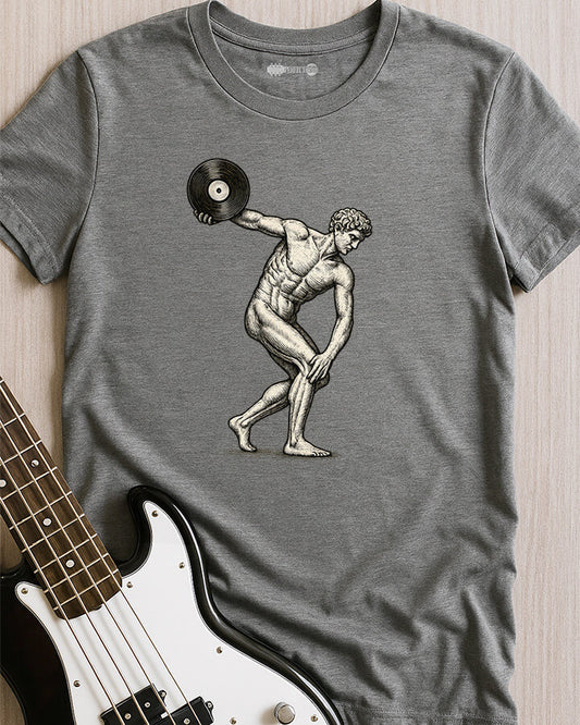 Discobolus of Vinyl T-Shirt