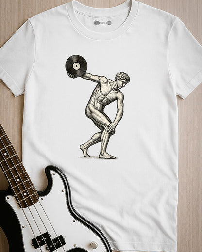 Discobolus of Vinyl T-Shirt