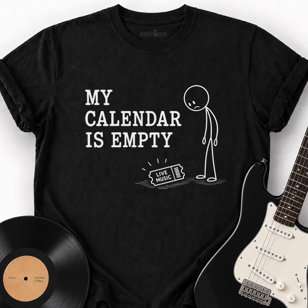 EMPTY CALENDAR T-SHIRT