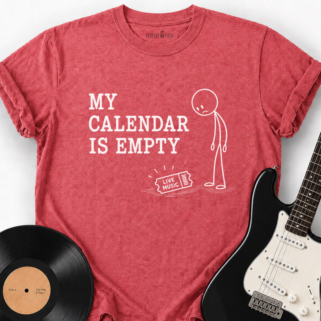 EMPTY CALENDAR T-SHIRT