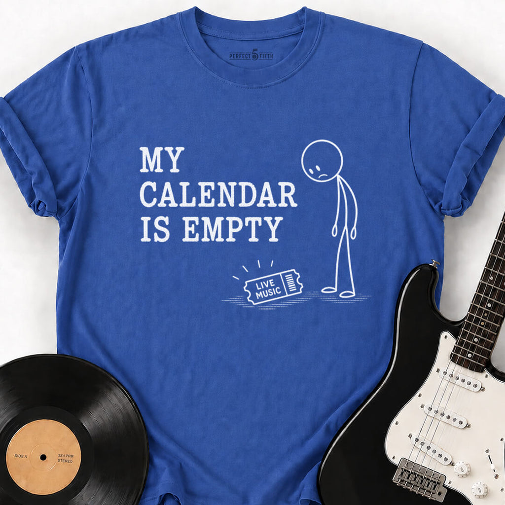 EMPTY CALENDAR T-SHIRT