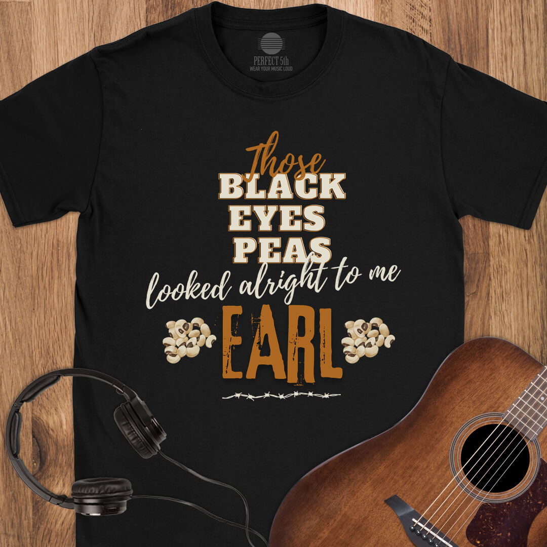 Earl’s Black Eyed Peas T-Shirt