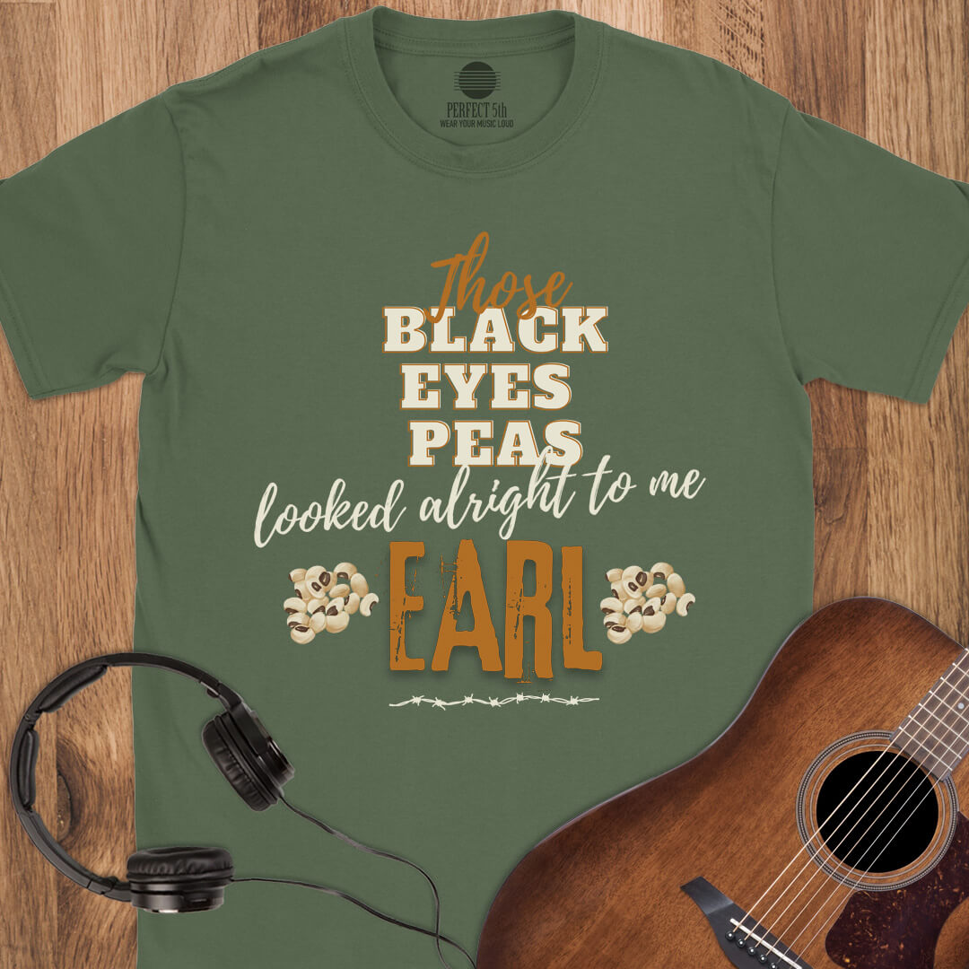 Earl’s Black Eyed Peas T-Shirt