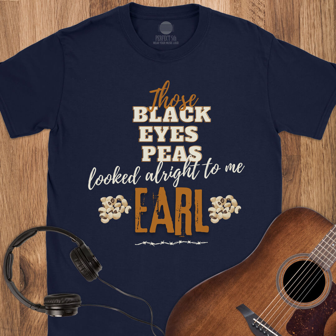 Earl’s Black Eyed Peas T-Shirt