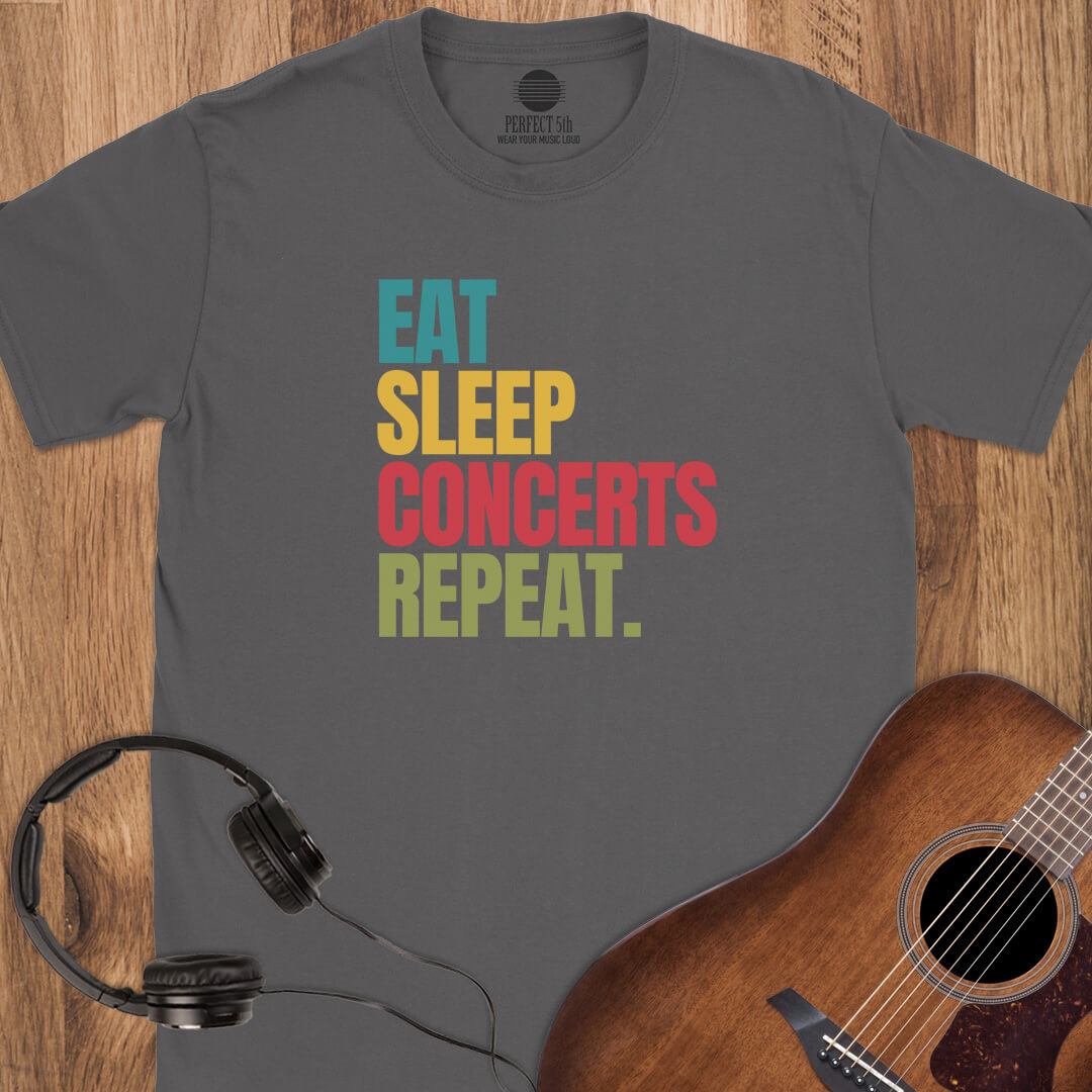 Eat Sleep Concerts T-Shirt