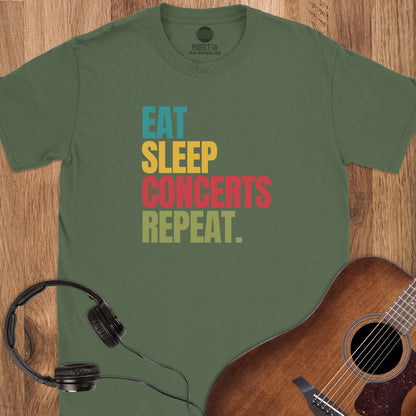 Eat Sleep Concerts T-Shirt