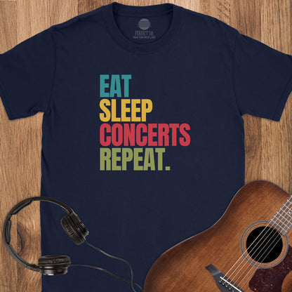 Eat Sleep Concerts T-Shirt