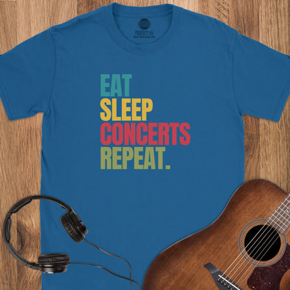 Eat Sleep Concerts T-Shirt