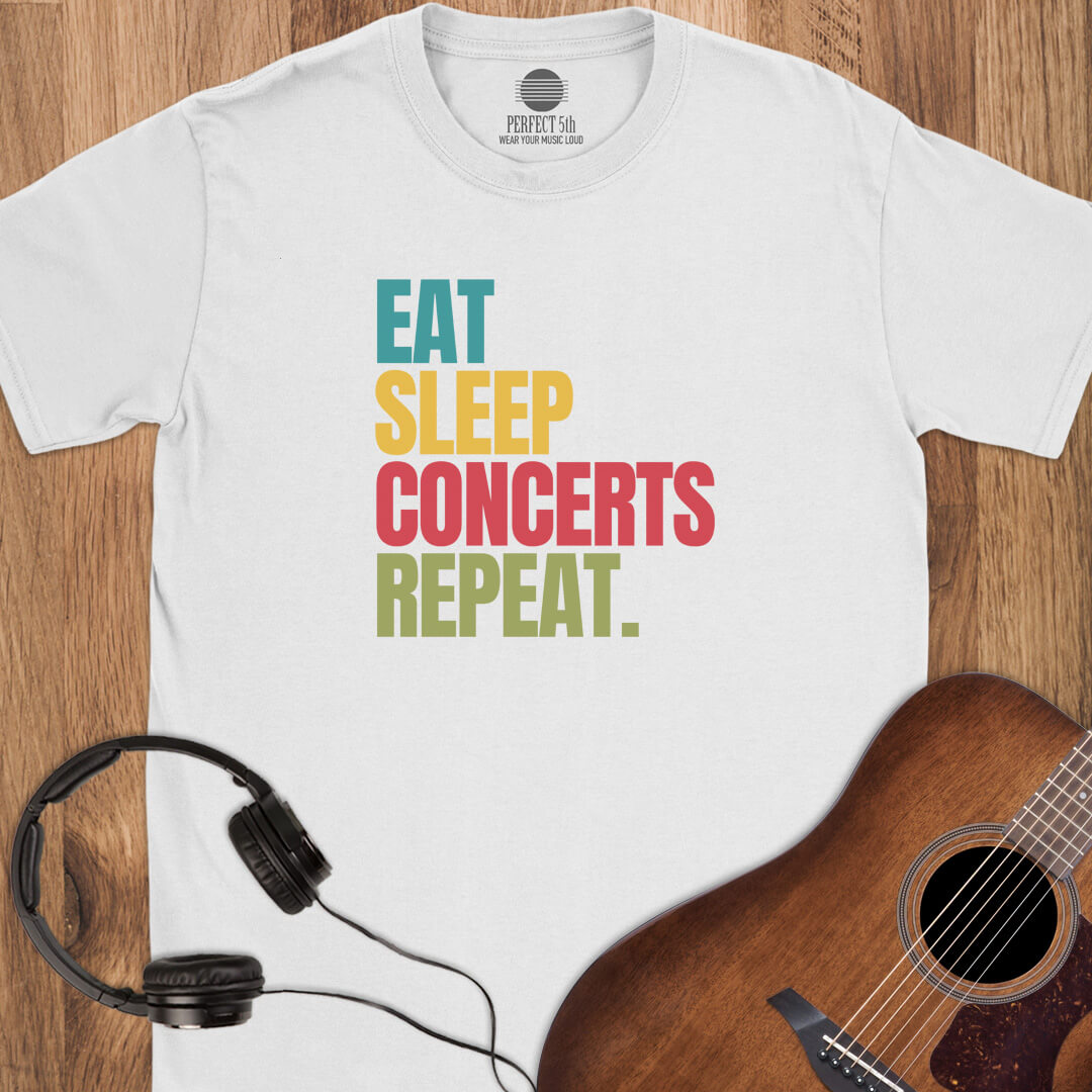 Eat Sleep Concerts T-Shirt