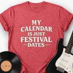 FESTIVAL DATES T-SHIRT