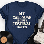 FESTIVAL DATES T-SHIRT