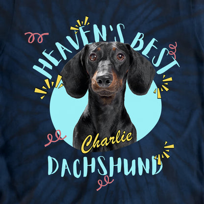 Heaven's Best Dog Tie Dye Custom Tee