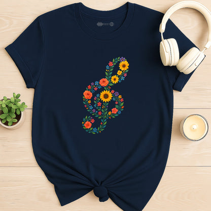 Floral Treble Bloom T-Shirt