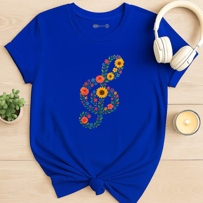 Floral Treble Bloom T-Shirt