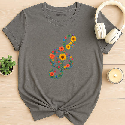 Floral Treble Bloom T-Shirt
