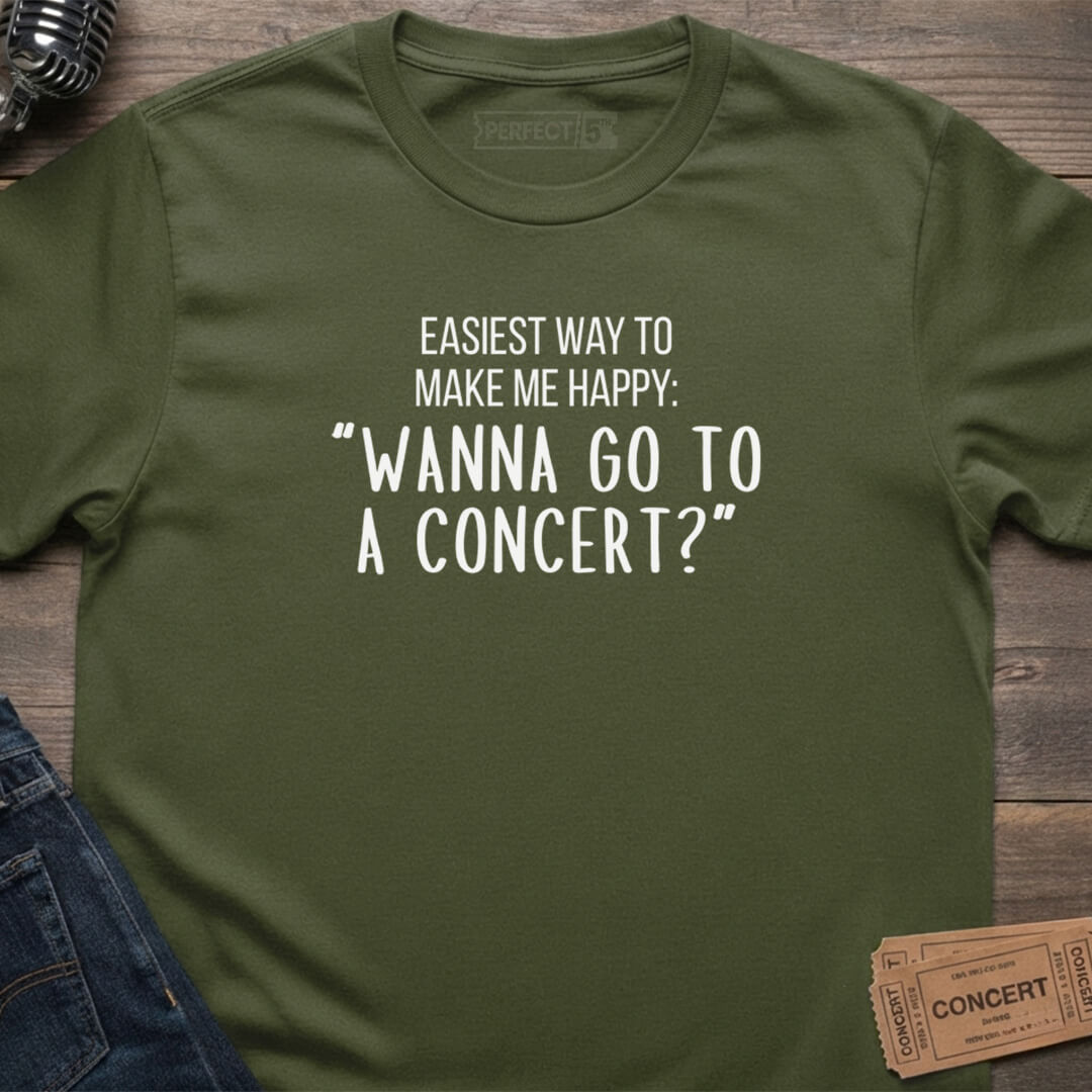 GO TO CONCERT T-SHIRT