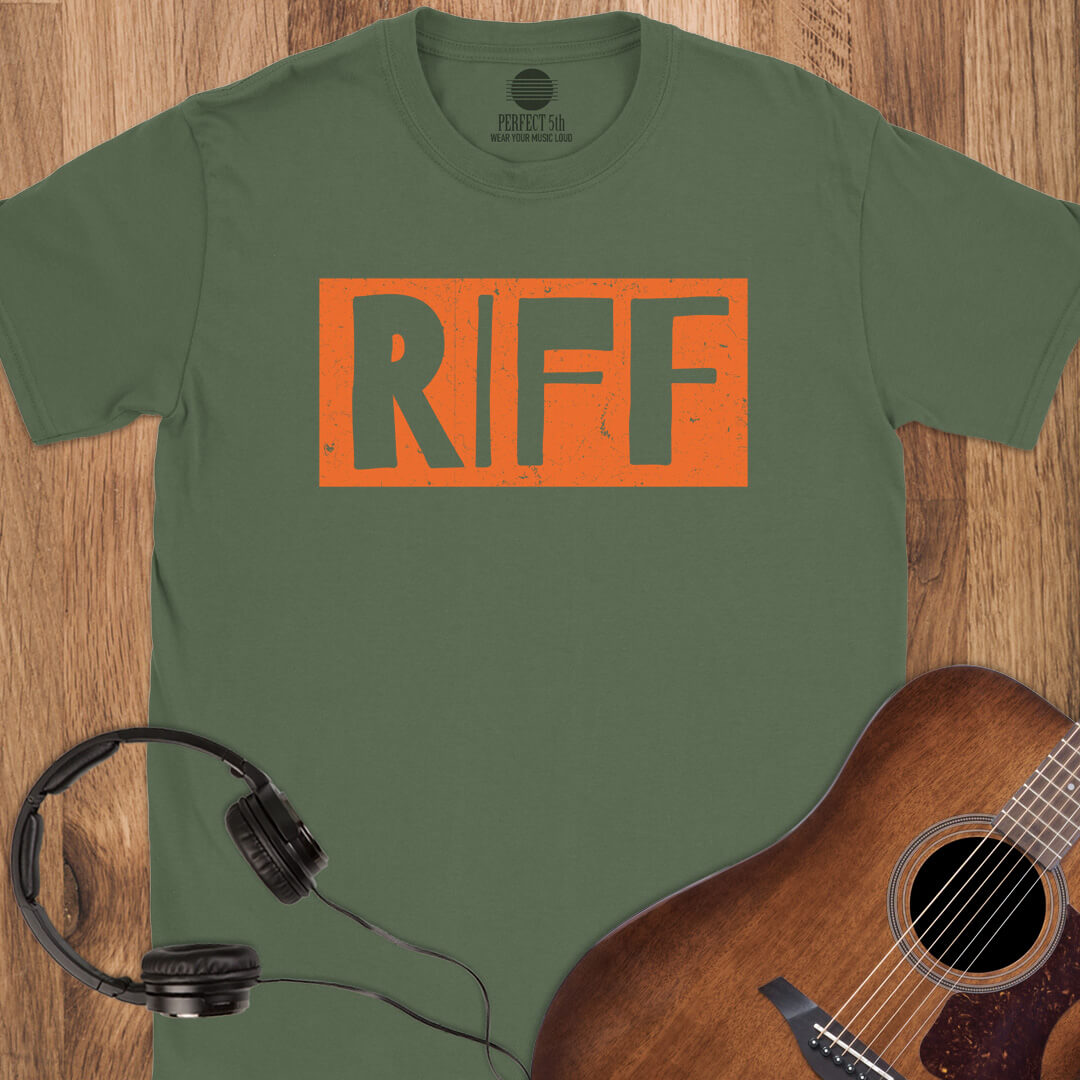 Grunge Riff Block T-Shirt