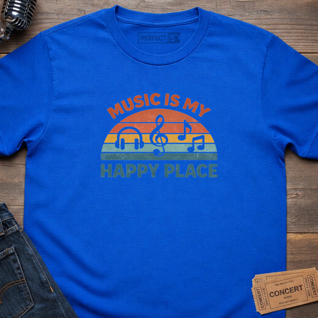 HAPPY PLACE GROOVE T-SHIRT
