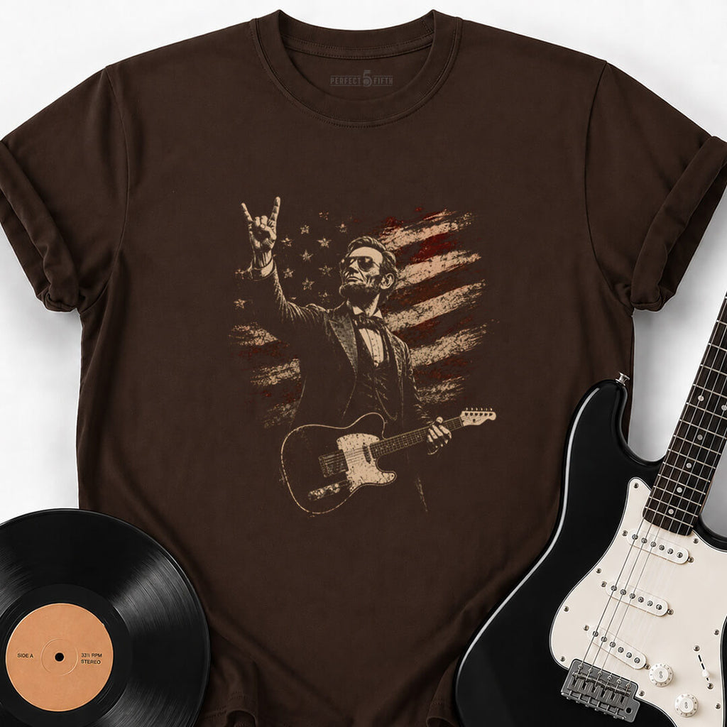 HONEST ABE ROCKS T-SHIRT