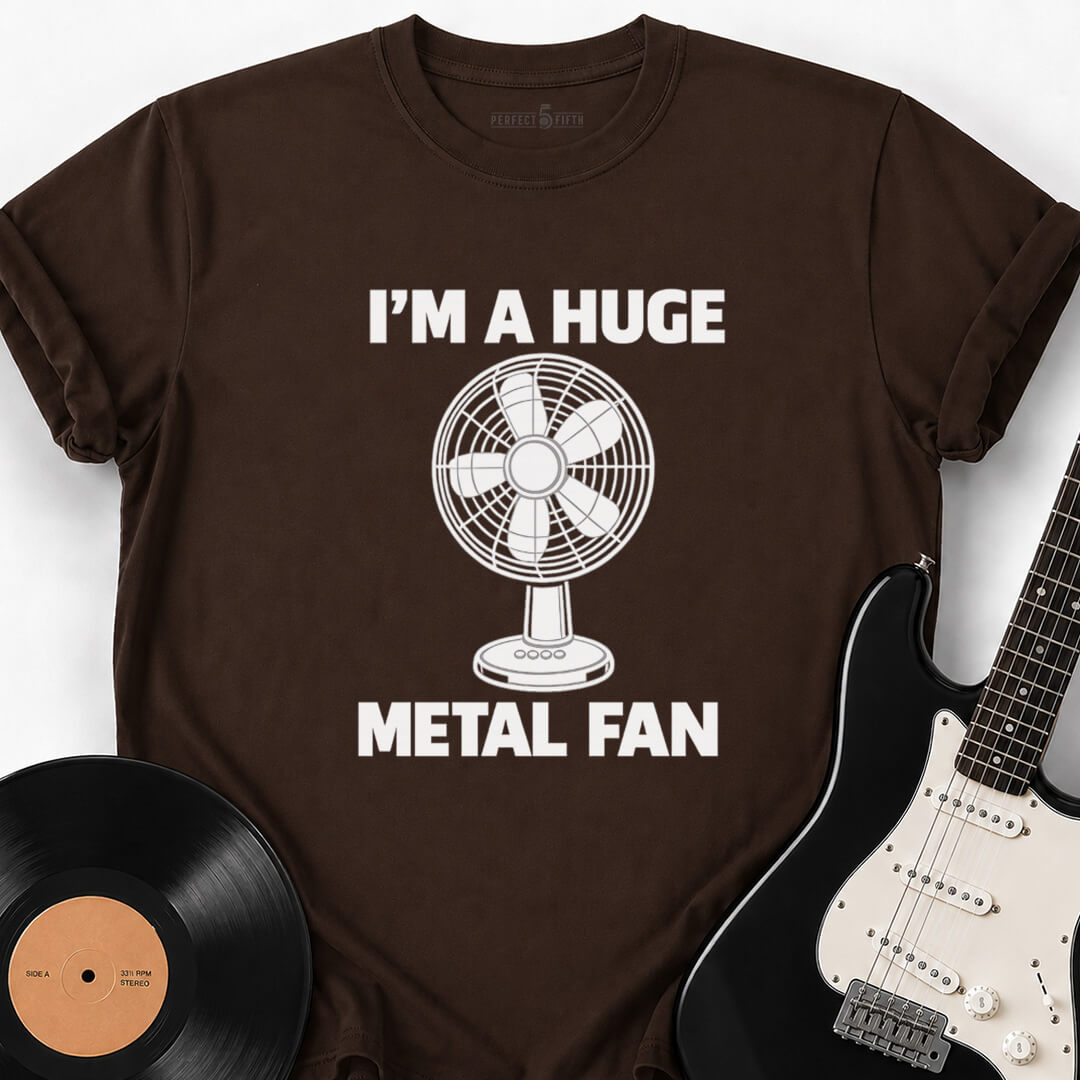 HUGE METAL FAN T-SHIRT
