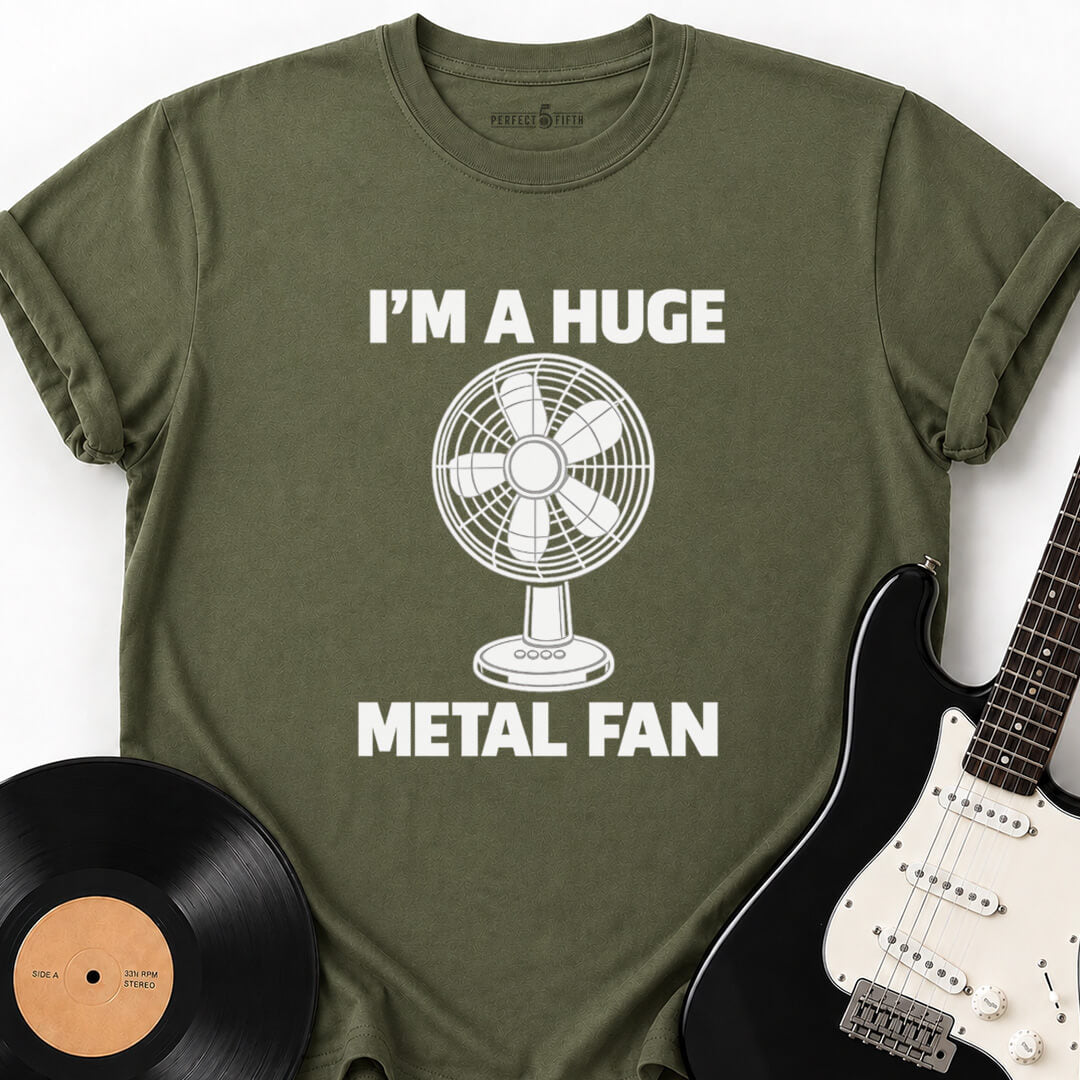 HUGE METAL FAN T-SHIRT