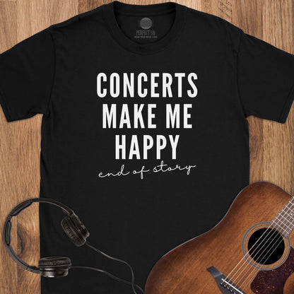 Happy at Concerts T-Shirt