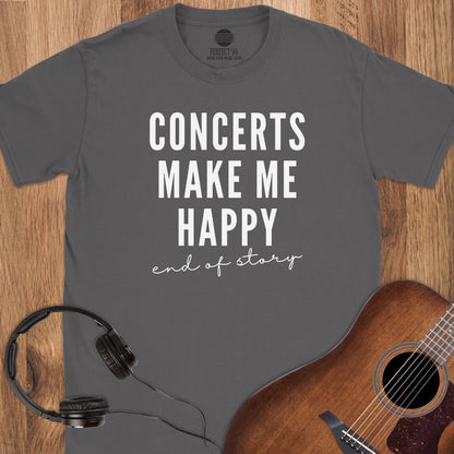 Happy at Concerts T-Shirt