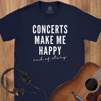 Happy at Concerts T-Shirt