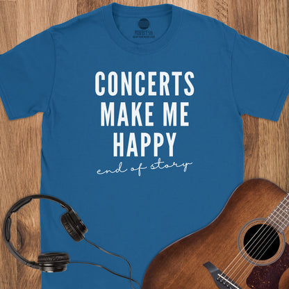 Happy at Concerts T-Shirt