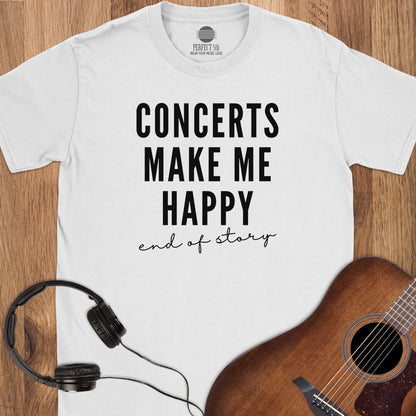 Happy at Concerts T-Shirt