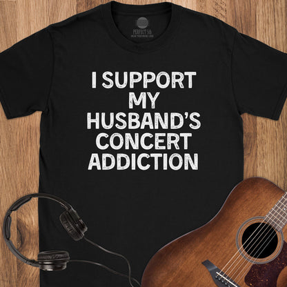 Husband Concert Support T-Shirt