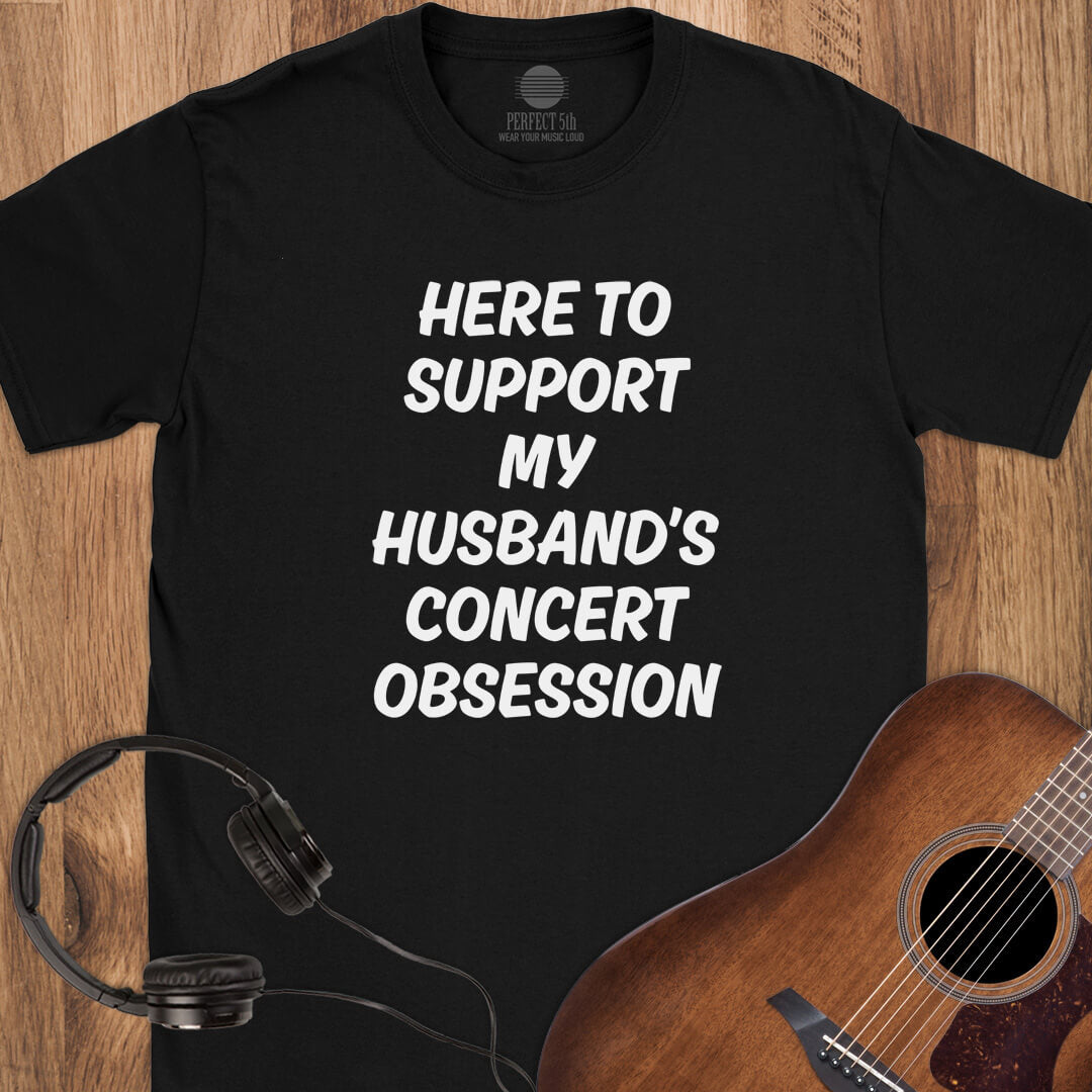 Husband's Concert Crew T-Shirt