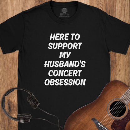 Husband's Concert Crew T-Shirt