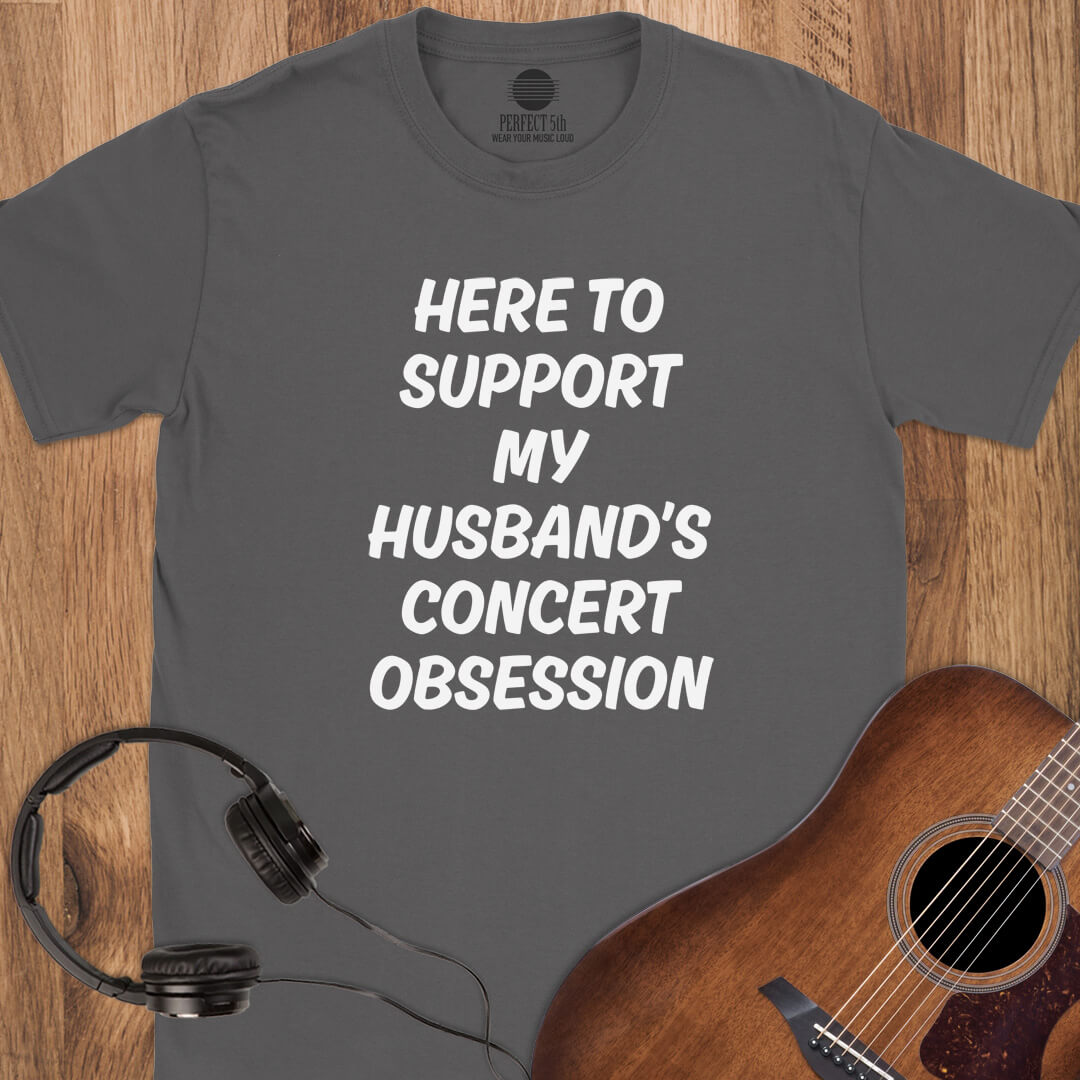 Husband's Concert Crew T-Shirt