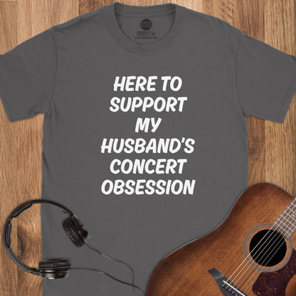 Husband's Concert Crew T-Shirt