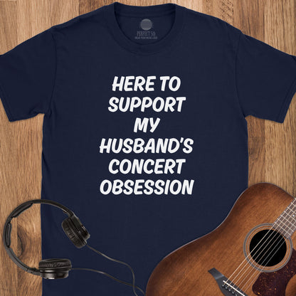 Husband's Concert Crew T-Shirt