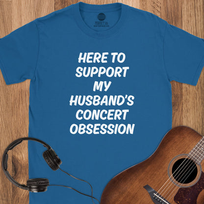 Husband's Concert Crew T-Shirt