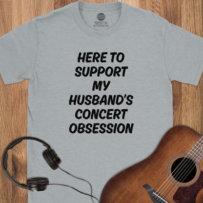 Husband's Concert Crew T-Shirt