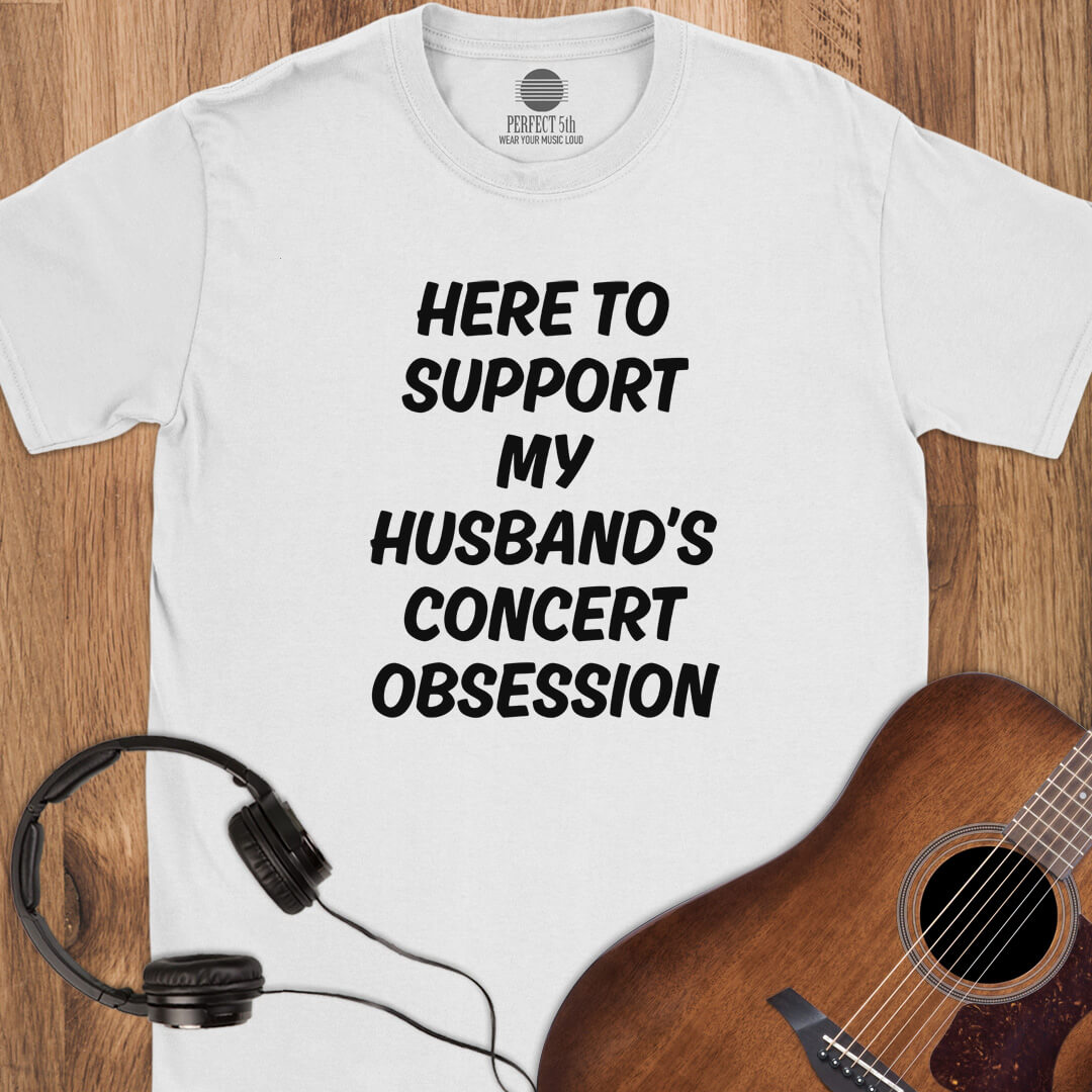 Husband's Concert Crew T-Shirt