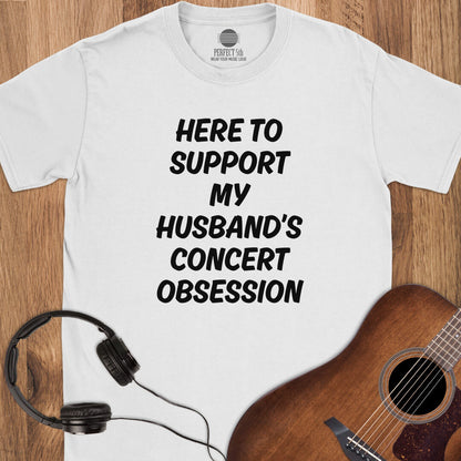 Husband's Concert Crew T-Shirt